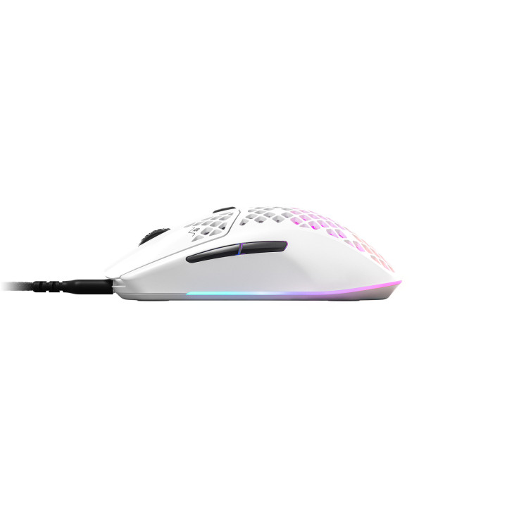 Steelseries Aerox 3 rato Mão direita USB Type-C Ótico 8500 DPI