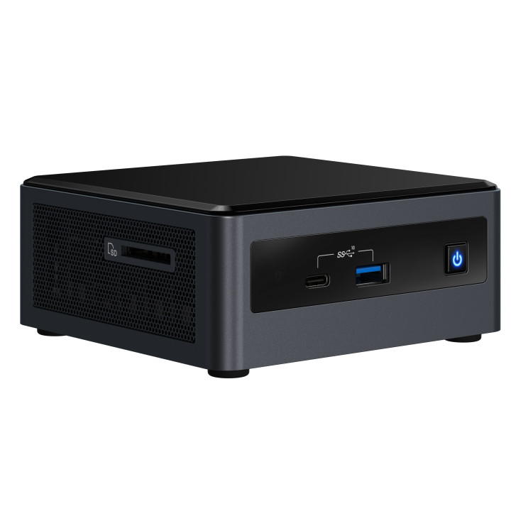 Intel NUC 10 Performance kit - NUC10i3FNHN UCFF Preto BGA 1528 i3-10110U 2,1 GHz