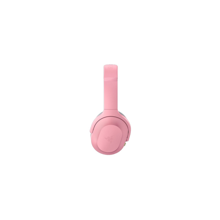Razer RZ04-03790300-R3M1 auscultador Auscultadores Sem fios Fita de cabeça Jogos USB Type-C Bluetooth Cinzento, Rosa