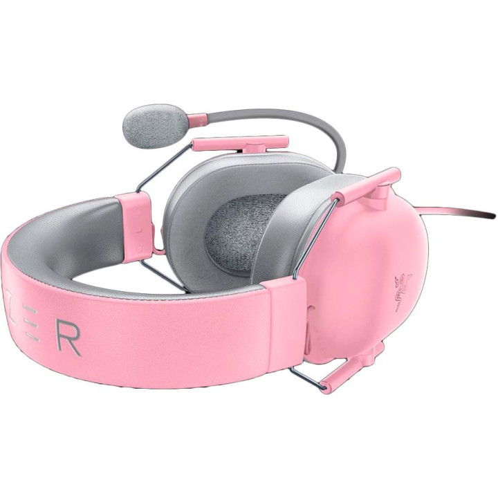 Razer Blackshark V2 X Auscultadores Com fios Fita de cabeça Jogos Rosa
