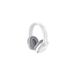 Razer RZ04-03790200-R3M1 auscultador Auscultadores Sem fios Fita de cabeça Jogos USB Type-C Bluetooth Cinzento, Branco