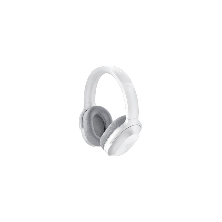 Razer RZ04-03790200-R3M1 auscultador Auscultadores Sem fios Fita de cabeça Jogos USB Type-C Bluetooth Cinzento, Branco