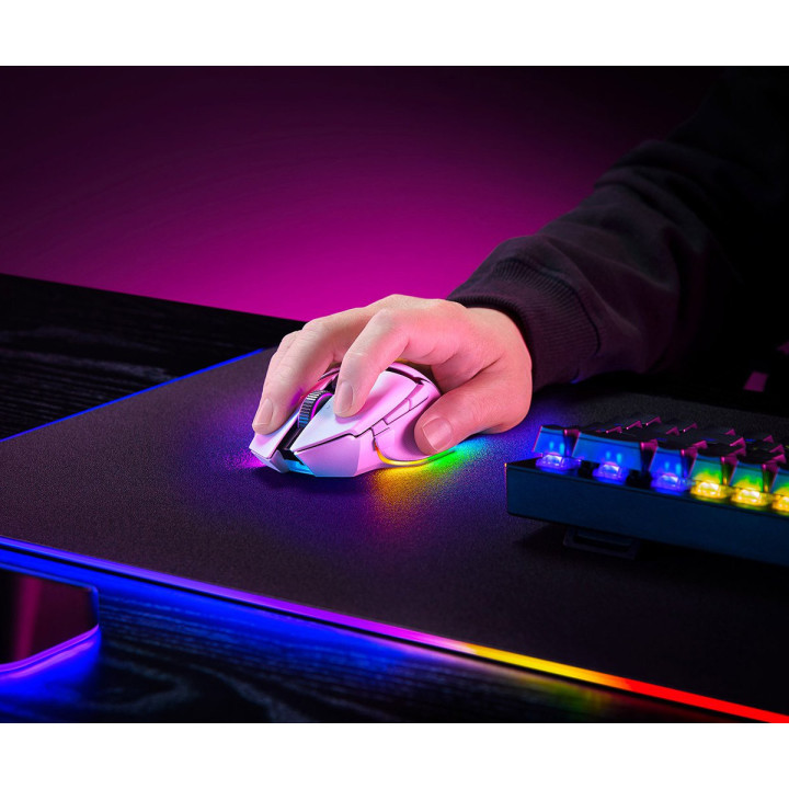 Razer Basilisk V3 Pro rato Mão direita RF Wireless + Bluetooth + USB Type-C Ótico 30000 DPI