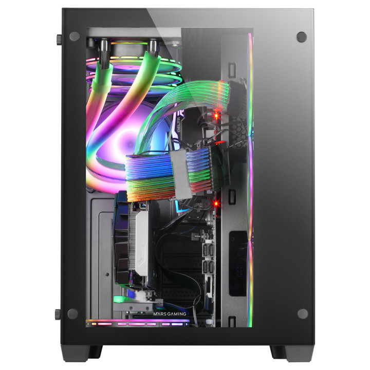 Mars Gaming MCV3 caixa para computador Tower Preto