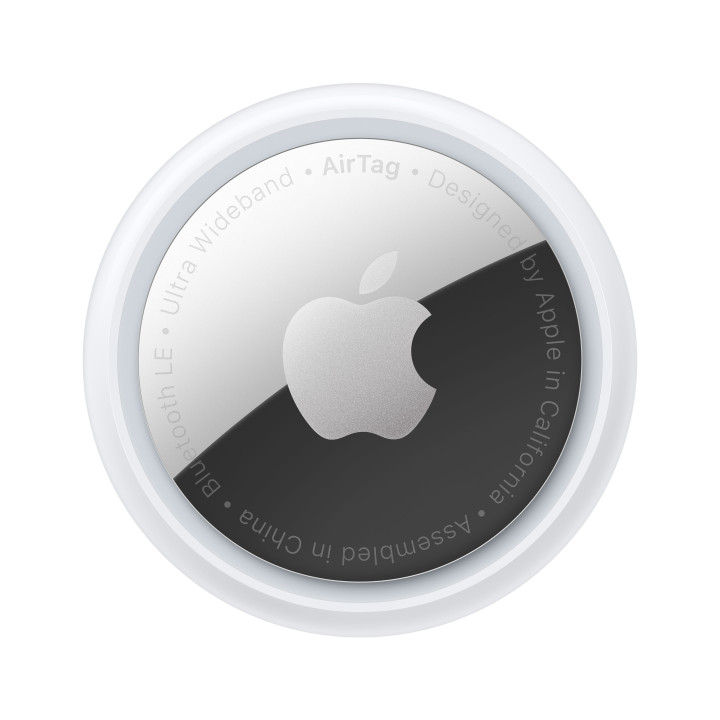 Apple AirTag Bluetooth Prateado, Branco