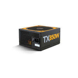 NOX Urano TX Bronze Edition fonte de alimentação 850 W 20+4 pin ATX ATX Preto, Laranja
