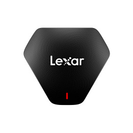 Lexar Professional Multi-Card 3-in-1 USB 3.1 Reader leitor de cartões USB 3.2 Gen 1 (3.1 Gen 1) Type-C Preto