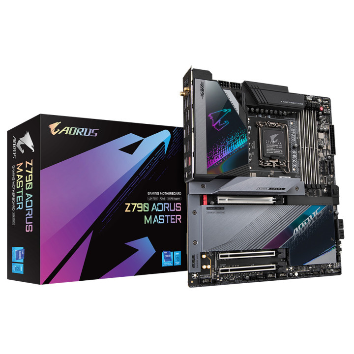 Gigabyte Z790 AORUS MASTER motherboard Intel Z790 LGA 1700 ATX extensível