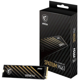 Disco SSD MSI SPATIUM M461 1TB Gen4 M.2 NVMe