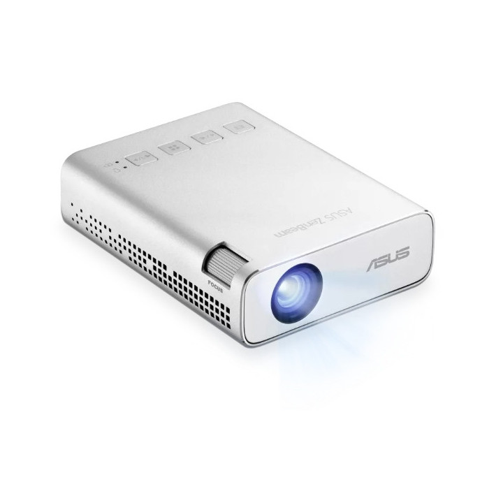 ASUS ZenBeam E1R datashow Projetor de distância normal 200 ANSI lumens LED WVGA (854x480) Prateado