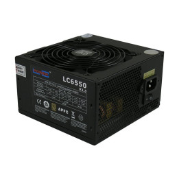 LC-Power LC6550 V2.3 fonte de alimentação 550 W 20+4 pin ATX ATX Preto
