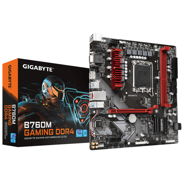 Motherboard Gigabyte B760M GAMING DDR4 Intel B760 Express LGA 1700
