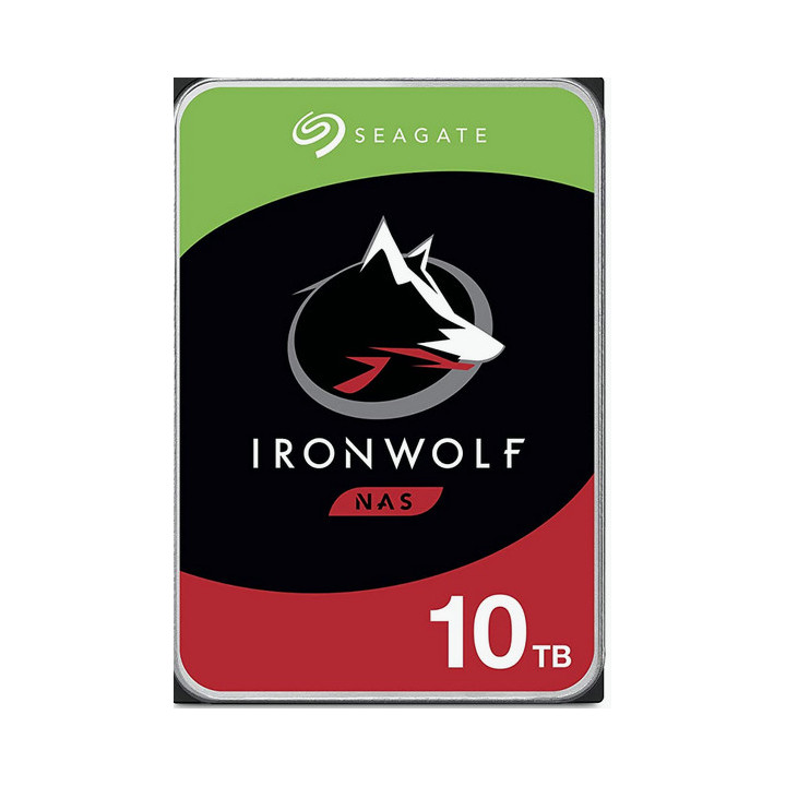 Seagate IronWolf ST10000VN000 unidade de disco rígido 3.5" 10000 GB Serial ATA III