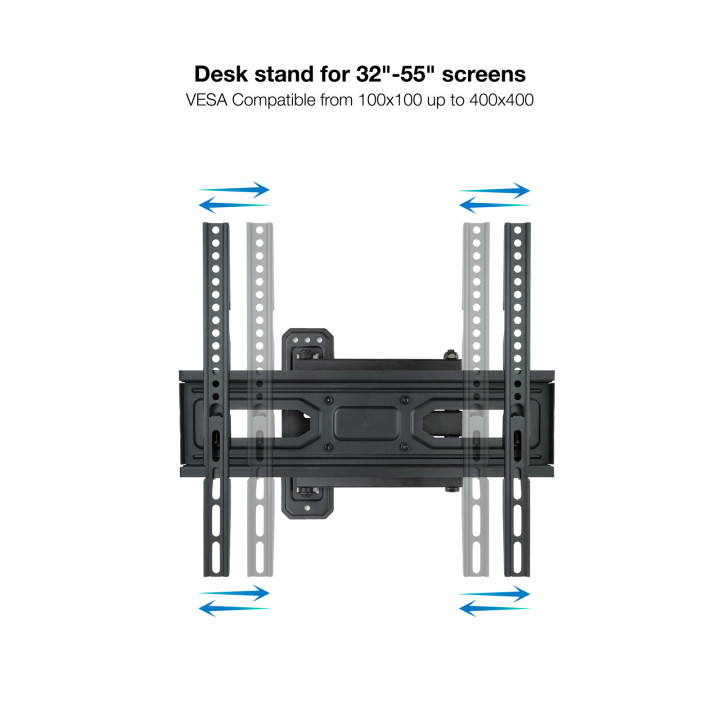 TooQ LP7843TN-B suporte para TV 139,7 cm (55") Preto