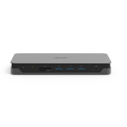 Acer USB Type-C Gen 1 Dock Com fios USB 3.2 Gen 1 (3.1 Gen 1) Type-C Cinzento