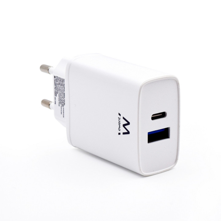 Ewent EW1321 carregador de dispositivos móveis Branco Interior