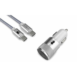SUBBLIM SUBCHG-5CPD10 carregador de dispositivos móveis Prateado Automático