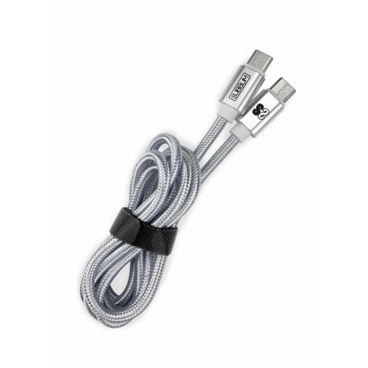 SUBBLIM SUBCHG-5CPD10 carregador de dispositivos móveis Prateado Automático