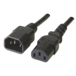 Ewent EC1913 cabo de energia Preto 1,8 m Acoplador C14 Acoplador C13