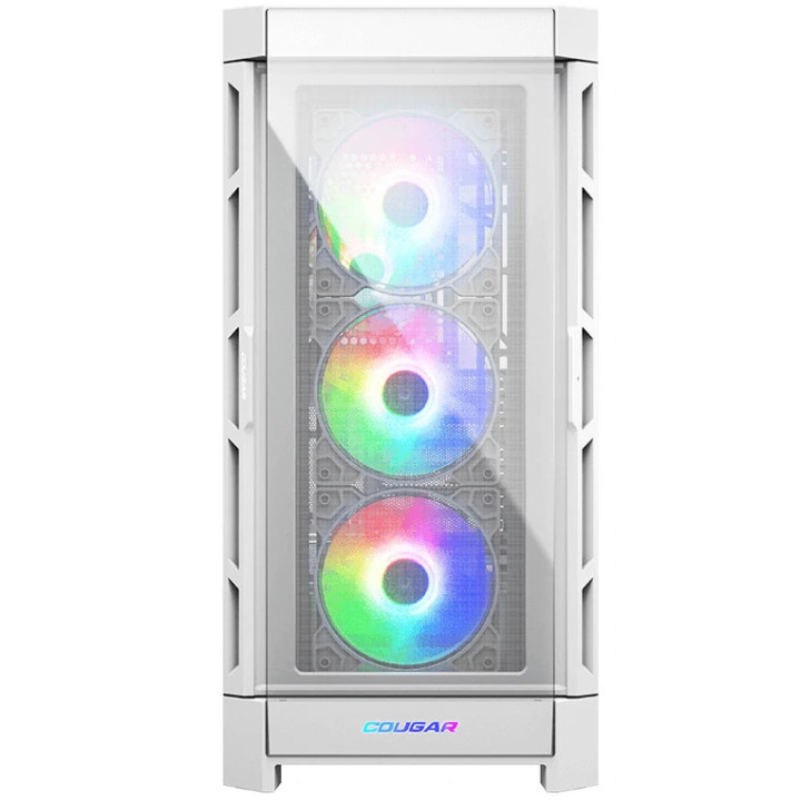 Caixa ATX COUGAR Gaming Duoface PRO RGB Branco