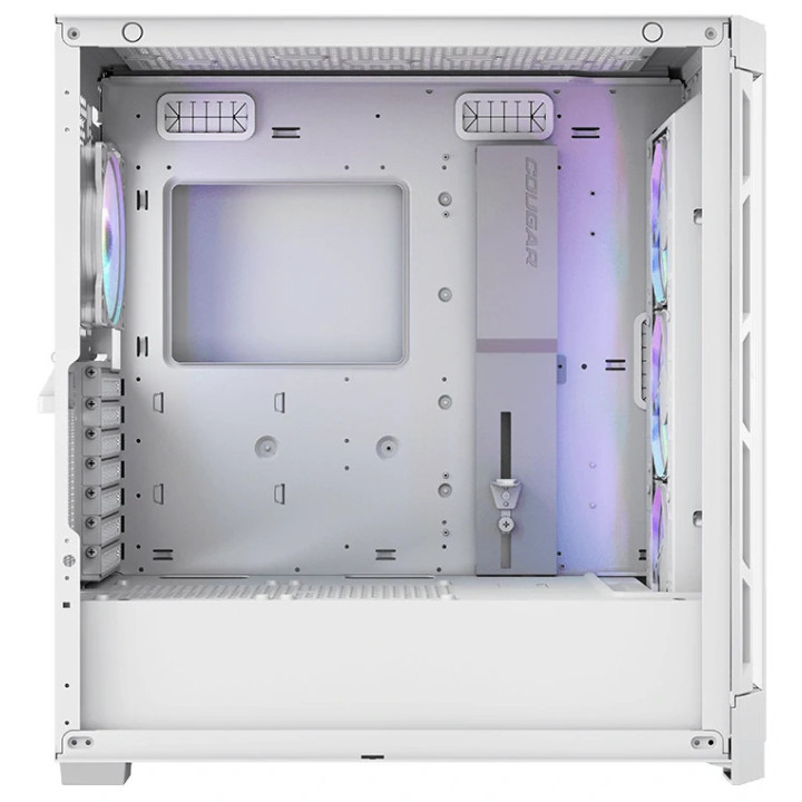 Caixa ATX COUGAR Gaming Duoface PRO RGB Branco