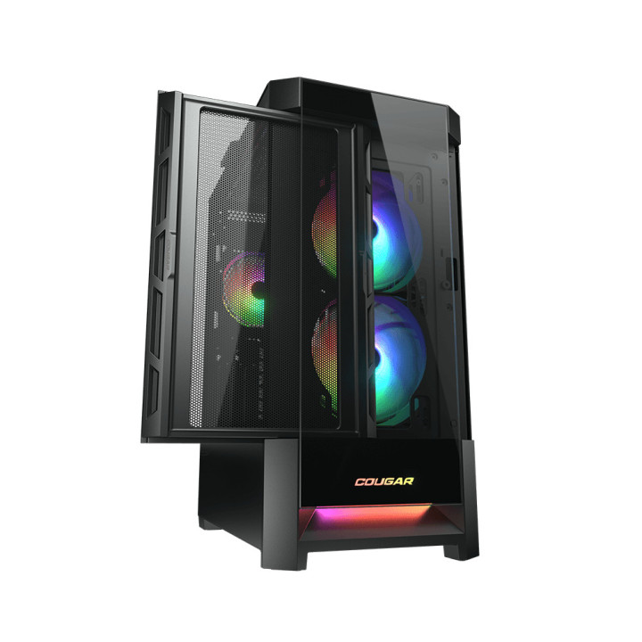 Caixa ATX COUGAR Gaming Airface RGB Preta