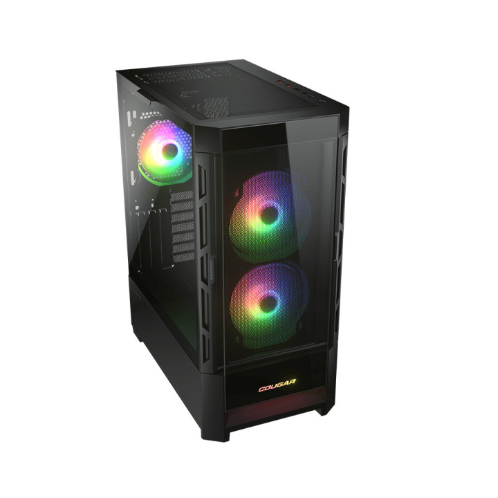 Caixa ATX COUGAR Gaming Airface RGB Preta