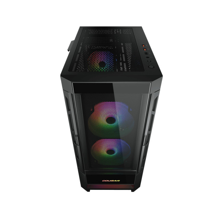 Caixa ATX COUGAR Gaming Airface RGB Preta