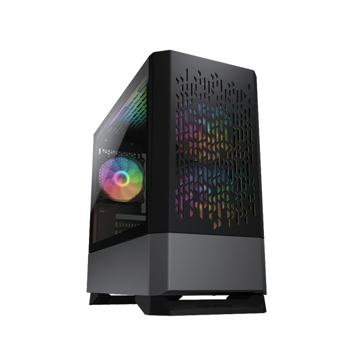 Caixa mATX COUGAR Gaming MG140 Air RGB Black Cristal