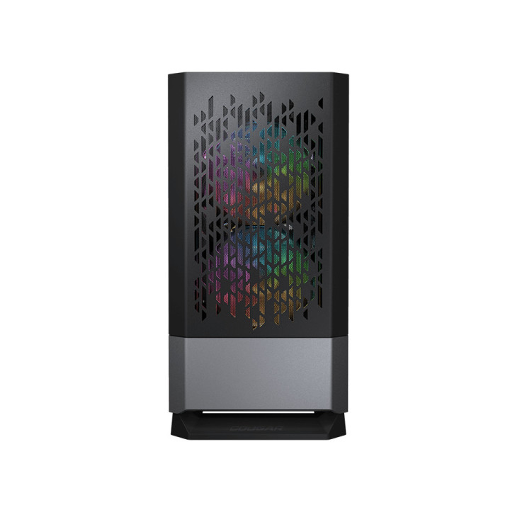 Caixa mATX COUGAR Gaming MG140 Air RGB Black Cristal