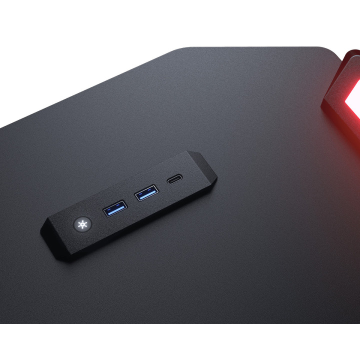Mesa Cougar Gaming Deimus 120 RGB Preta