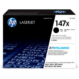 HP LaserJet Toner Original 147X Preto de elevado rendimento