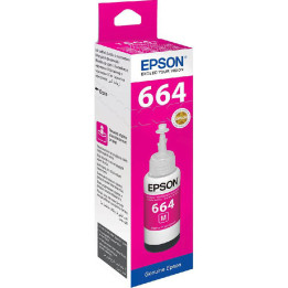 Recarga de tinta Original Epson T6643 Ecotank Magenta