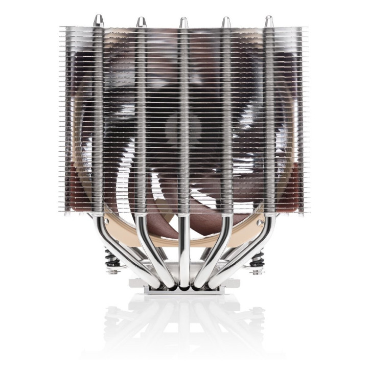 Noctua NH-D12L Sistema de Arrefecimento de Computador Processador Arrefecimento a ar Alumínio, Bege, Castanho