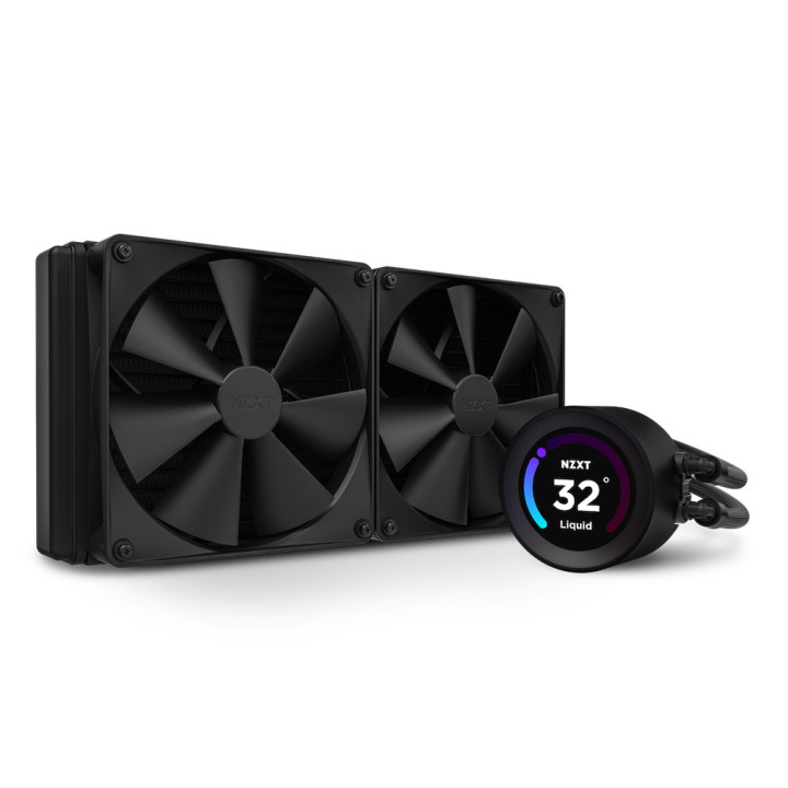 NZXT F120P Caixa de computador Refrigerador líquido all-in-one Preto