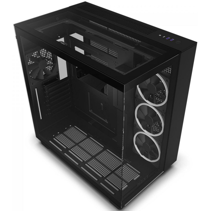 Caixa ATX NZXT H9 Elite Preta Vidro Temperado