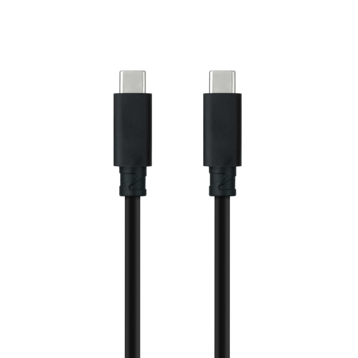 Nanocable 10.01.4100 cabo USB 0,5 m USB 3.2 Gen 2 (3.1 Gen 2) USB C Preto