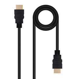 Nanocable 10.15.3801-L150 cabo HDMI 1,5 m HDMI Type A (Standard) Preto