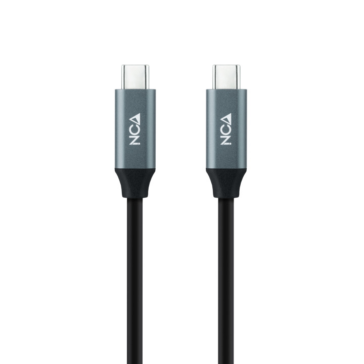 Nanocable 10.01.4301 cabo USB 1 m USB4 Gen 2x2 USB C Preto
