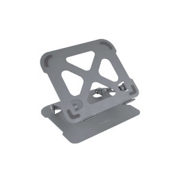 TooQ TQLRS0012-AL-G Suporte para Computadores Portáteis Suporte para portáteis e tablets Cinzento 43,9 cm (17.3")