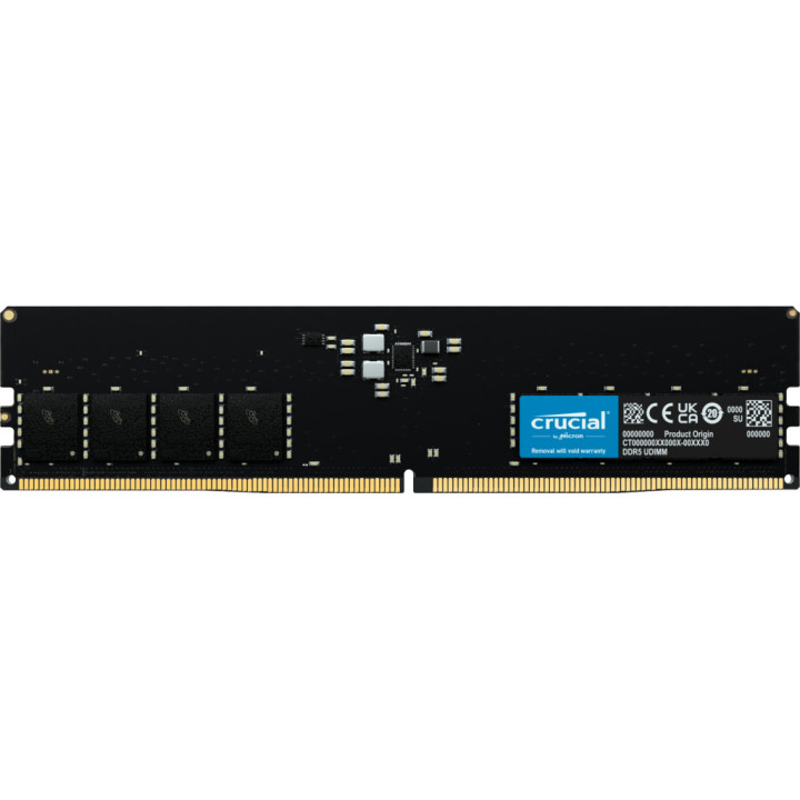 Memória Crucial UDIMM 16GB (1x16GB) DDR5 5600Mhz