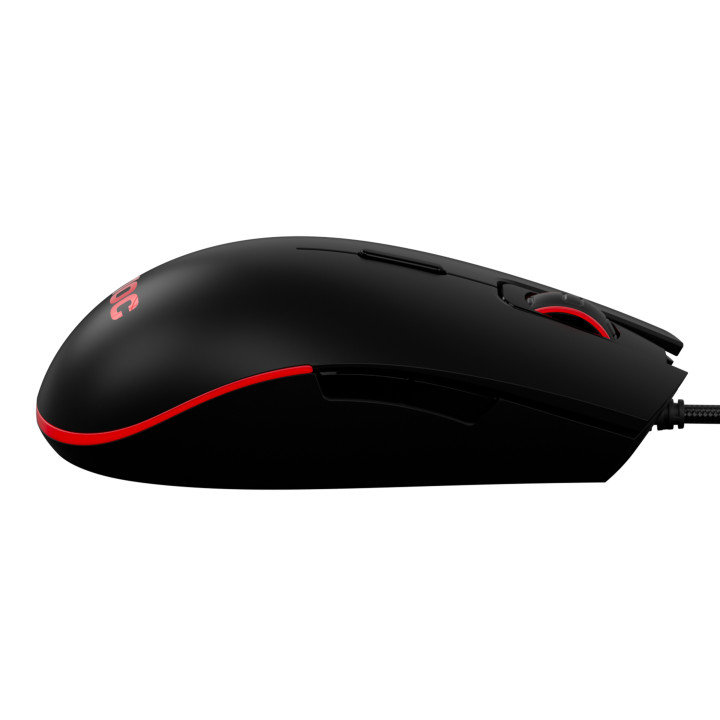 AOC GM500 rato Ambidestro Ótico 5000 DPI