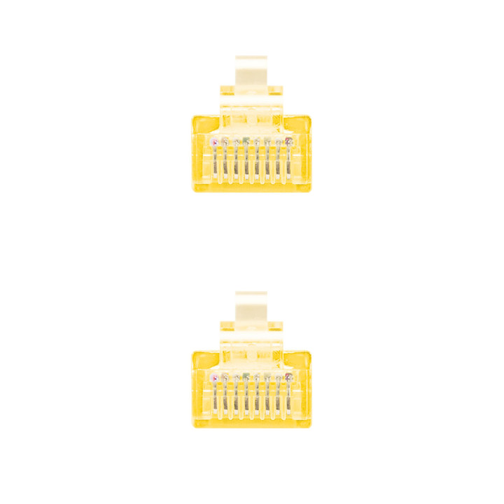 Nanocable 10.20.0400-L25-Y cabo de rede Amarelo 0,25 m Cat6 U UTP (UTP)