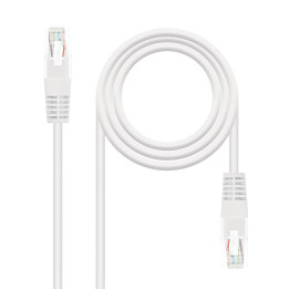 Nanocable 10.20.0102-W cabo de rede Branco 2 m Cat5e U UTP (UTP)