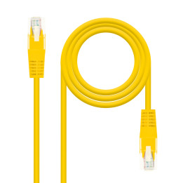 Nanocable 10.20.0400-Y cabo de rede Amarelo 0,5 m Cat6e U UTP (UTP)