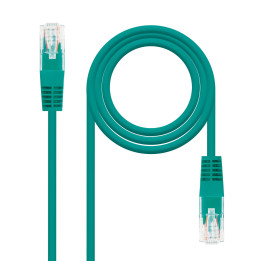 Nanocable 10.20.0400-GR cabo de rede Verde 0,5 m Cat6e U UTP (UTP)