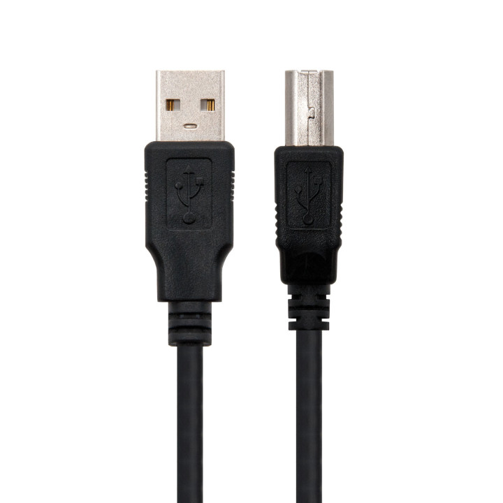 Nanocable 10.01.0104-BK cabo USB 3 m USB 2.0 USB A USB B Preto