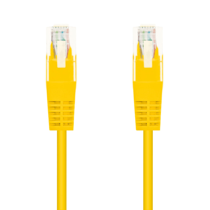 Nanocable 10.20.0402-Y cabo de rede Amarelo 2 m Cat6e U UTP (UTP)