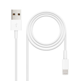 Nanocable 10.10.0400 cabo Lightning 0,5 m Branco
