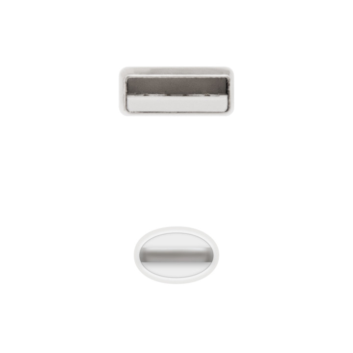 Nanocable 10.10.0400 cabo Lightning 0,5 m Branco